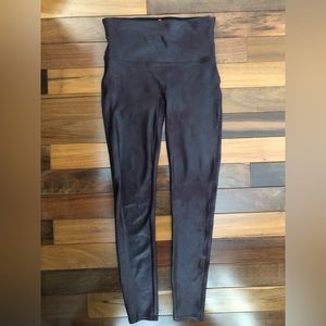 Spanx faux leather leggings!